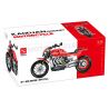 DOUBLE HEIGHT 60527 HONDA CUB bộ đồ chơi xếp lắp ráp ghép mô hình Technic Kỹ Thuật Công Nghệ Cao Mô Hình Phương Tiện 628 khối