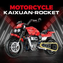 DOUBLE HEIGHT 60527 HONDA CUB bộ đồ chơi xếp lắp ráp ghép mô hình Technic Kỹ Thuật Công Nghệ Cao Mô Hình Phương Tiện 628 khối