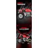 DOUBLE HEIGHT 60527 HONDA CUB bộ đồ chơi xếp lắp ráp ghép mô hình Technic Kỹ Thuật Công Nghệ Cao Mô Hình Phương Tiện 628 khối