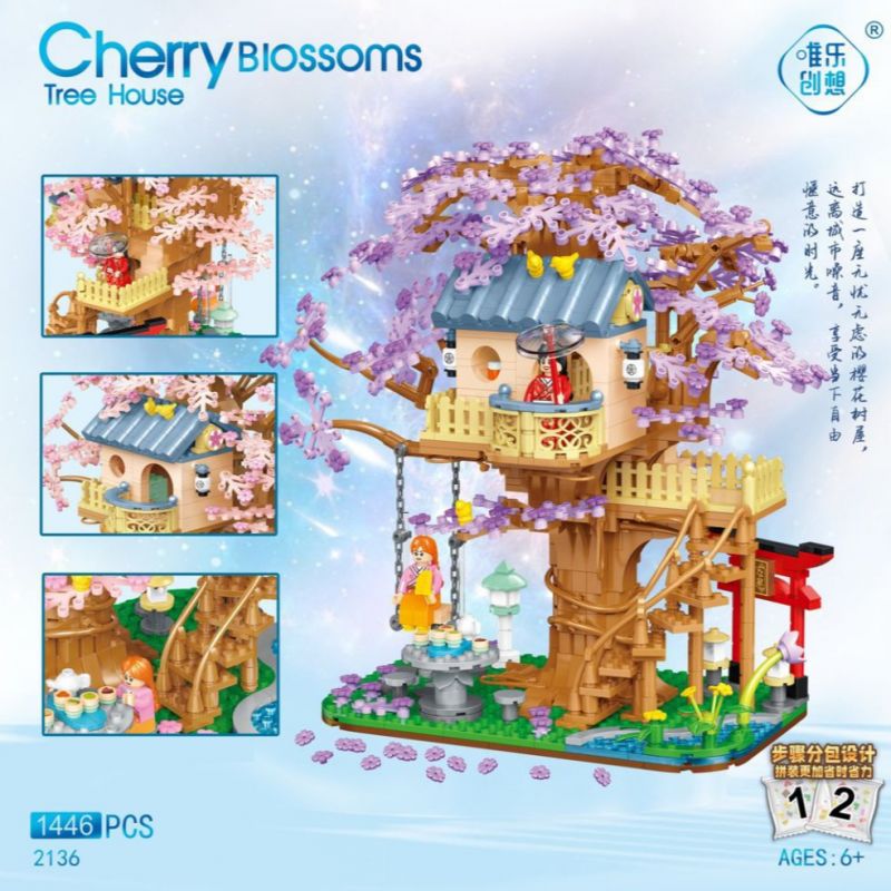 MINGDI LEIBAO K3029 3029 non Lego NGÔI TRƯỜNG ĐẸP NHẤT ĐẠI HỌC THANH HOA bộ đồ chơi xếp lắp ráp ghép mô hình Creator FAMOUS SCHOOLS Sáng Tạo 1642 khối