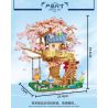 MINGDI LEIBAO K3029 3029 NGÔI TRƯỜNG ĐẸP NHẤT ĐẠI HỌC THANH HOA bộ đồ chơi xếp lắp ráp ghép mô hình Creator FAMOUS SCHOOLS Sáng Tạo 1642 khối