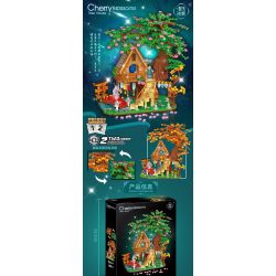 MINGDI LEIBAO K3029 3029 NGÔI TRƯỜNG ĐẸP NHẤT ĐẠI HỌC THANH HOA bộ đồ chơi xếp lắp ráp ghép mô hình Creator FAMOUS SCHOOLS Sáng Tạo 1642 khối