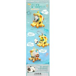 MINGDI LEIBAO K3032 3032 NGÔI TRƯỜNG ĐẸP NHẤT ĐẠI HỌC GIAO THÔNG THƯỢNG HẢI bộ đồ chơi xếp lắp ráp ghép mô hình Creator FAMOUS SCHOOLS Sáng Tạo 1688 khối