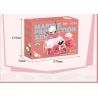 MINGDI LEIBAO K3032 3032 NGÔI TRƯỜNG ĐẸP NHẤT ĐẠI HỌC GIAO THÔNG THƯỢNG HẢI bộ đồ chơi xếp lắp ráp ghép mô hình Creator FAMOUS SCHOOLS Sáng Tạo 1688 khối