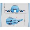 MINGDI LEIBAO K3033 3033 NGÔI TRƯỜNG ĐẸP NHẤT ĐẠI HỌC FUDAN Ở THƯỢNG HẢI bộ đồ chơi xếp lắp ráp ghép mô hình Creator FAMOUS SCHOOLS Sáng Tạo 1721 khối