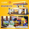 MINGDI LEIBAO K3034 3034 NGÔI TRƯỜNG ĐẸP NHẤT ĐẠI HỌC CHIẾT GIANG bộ đồ chơi xếp lắp ráp ghép mô hình Creator FAMOUS SCHOOLS Sáng Tạo 1710 khối