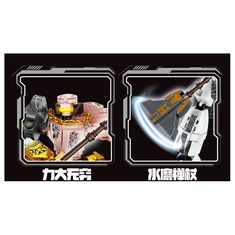 JAKI HK112 HỘP NHẠC YÊU TINH RUOLAI NANCI CÔNG CHÚA NÀNG TIÊN CÁ bộ đồ chơi xếp lắp ráp ghép mô hình NANCI MERMAID MINI MUSIC BOX