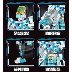 JAKI HK113 HỘP NHẠC YÊU TINH RUOLAI NANCI PU ELF bộ đồ chơi xếp lắp ráp ghép mô hình NANCI DANDELION MINI MUSIC BOX