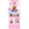 JAKI HK113 HỘP NHẠC YÊU TINH RUOLAI NANCI PU ELF bộ đồ chơi xếp lắp ráp ghép mô hình NANCI DANDELION MINI MUSIC BOX