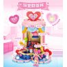 JAKI HK113 HỘP NHẠC YÊU TINH RUOLAI NANCI PU ELF bộ đồ chơi xếp lắp ráp ghép mô hình NANCI DANDELION MINI MUSIC BOX