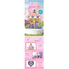 WEILE CREATION 2136 SAKURA Ở ĐÓ VÌ BẠN bộ đồ chơi xếp lắp ráp ghép mô hình Creator CHERRY BLOSSOMS TREE HOUSE Sáng Tạo 1446 khối