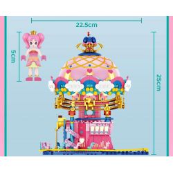 MEGA BLOKS HTH78 POKÉMON EEVEE bộ đồ chơi xếp lắp ráp ghép mô hình Movie & Game Phim Và Trò Chơi 323 khối