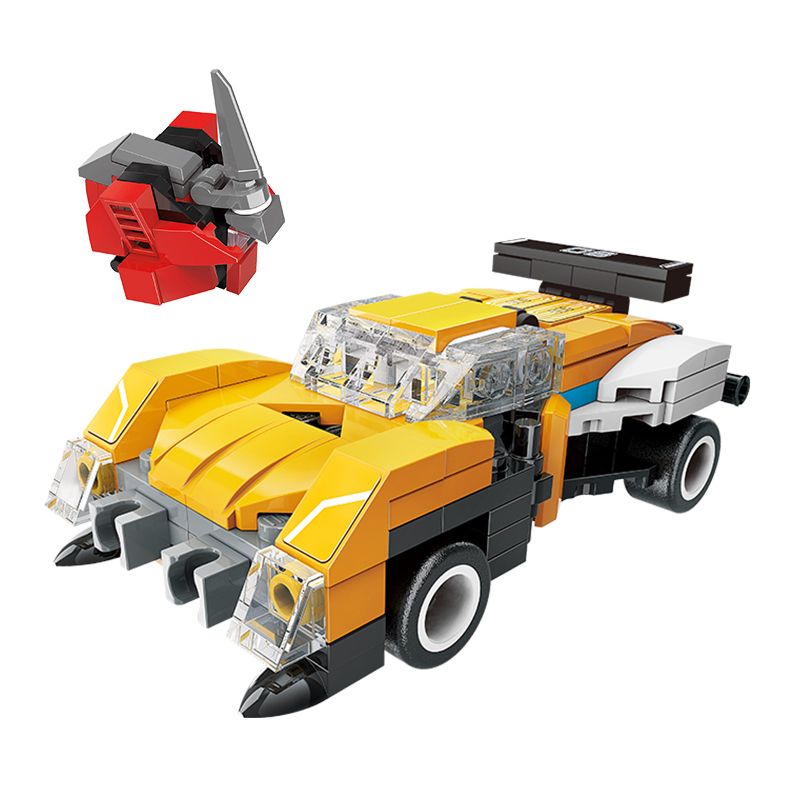 NOT Lego COLE'S ELEMENTAL EARTH MECH 71806 9206 xếp lắp ráp ghép mô hình CƠ KHÍ NGUYÊN TỐ ĐẤT CỦA COLE MÁY KOU Dragons Rising Season 2 235 khối