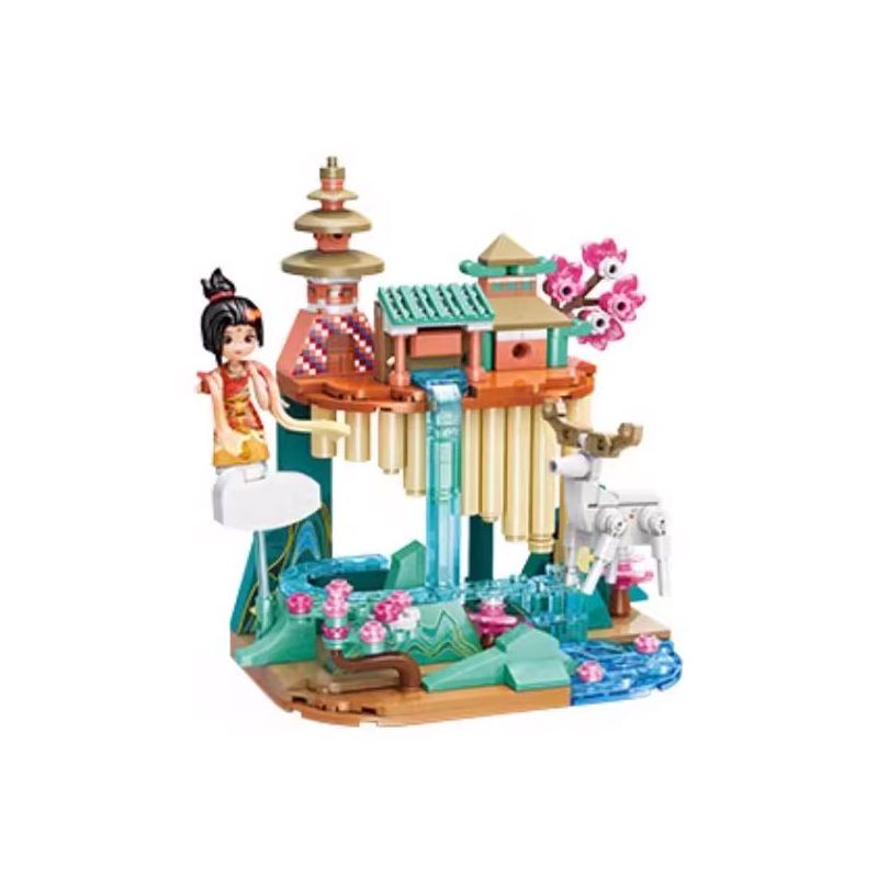 JIESTAR 58256 GIAN HÀNG KEBAB bộ đồ chơi xếp lắp ráp ghép mô hình KEBABS STALL 98 khối