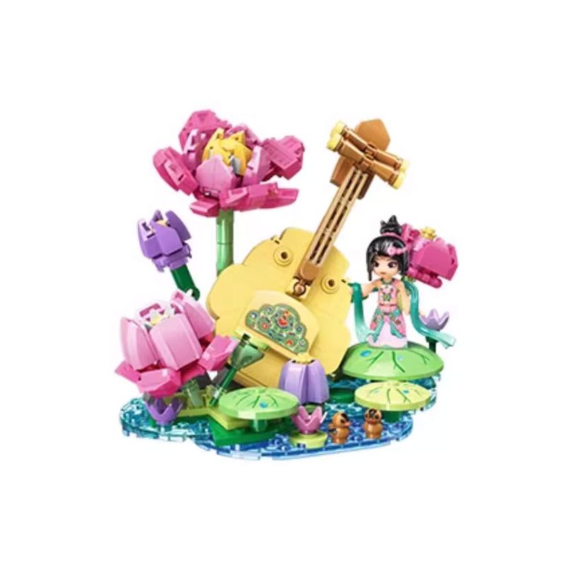 JIESTAR 58256 GIAN HÀNG KEBAB bộ đồ chơi xếp lắp ráp ghép mô hình KEBABS STALL 98 khối