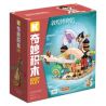 JIESTAR 58254 QUẦY BÁN KHOAI TÂY CHIÊN bộ đồ chơi xếp lắp ráp ghép mô hình FRENCH FRIES 94 khối