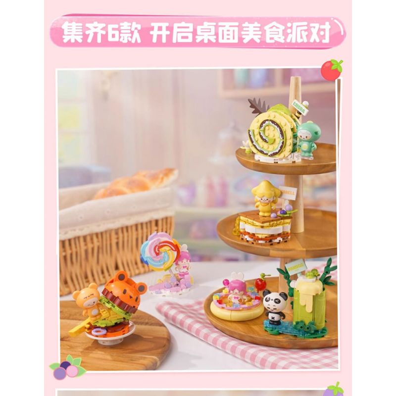 MEGA BLOKS HKT12 POKÉMON NGƯỜI GÕ CỬA bộ đồ chơi xếp lắp ráp ghép mô hình Movie & Game POKÉMON GROOKEY Phim Và Trò Chơi 32 khối