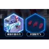 QuanGuan 100287 Quan Guan 100287 MÁY BAY CHIẾN ĐẤU YAK-1B CỦA LIÊN XÔ bộ đồ chơi xếp lắp ráp ghép mô hình Military Army YAKOVLEV YAK-1B Quân Sự Bộ Đội 627 khối