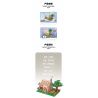 LUMIBRICKS FUNWHOLE F9036 9036 TÀU CHỞ HÀNG MIỀN TÂY bộ đồ chơi xếp lắp ráp ghép mô hình City WESTERN TRAIN Thành Phố 1524 khối