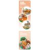 CACO S025 HỘP MÙ CHẬU CÂY THỨ TƯ CỦA SNOOPY bộ đồ chơi xếp lắp ráp ghép mô hình Movie & Game Phim Và Trò Chơi 1210 khối