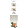 CACO S025 HỘP MÙ CHẬU CÂY THỨ TƯ CỦA SNOOPY bộ đồ chơi xếp lắp ráp ghép mô hình Movie & Game Phim Và Trò Chơi 1210 khối