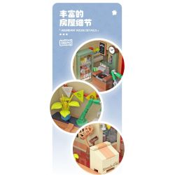 A CRUEL HIGH 24012 MÁY KỲ LÂN bộ đồ chơi xếp lắp ráp ghép mô hình Movie & Game UNICORN MACHINERY Phim Và Trò Chơi 2126 khối