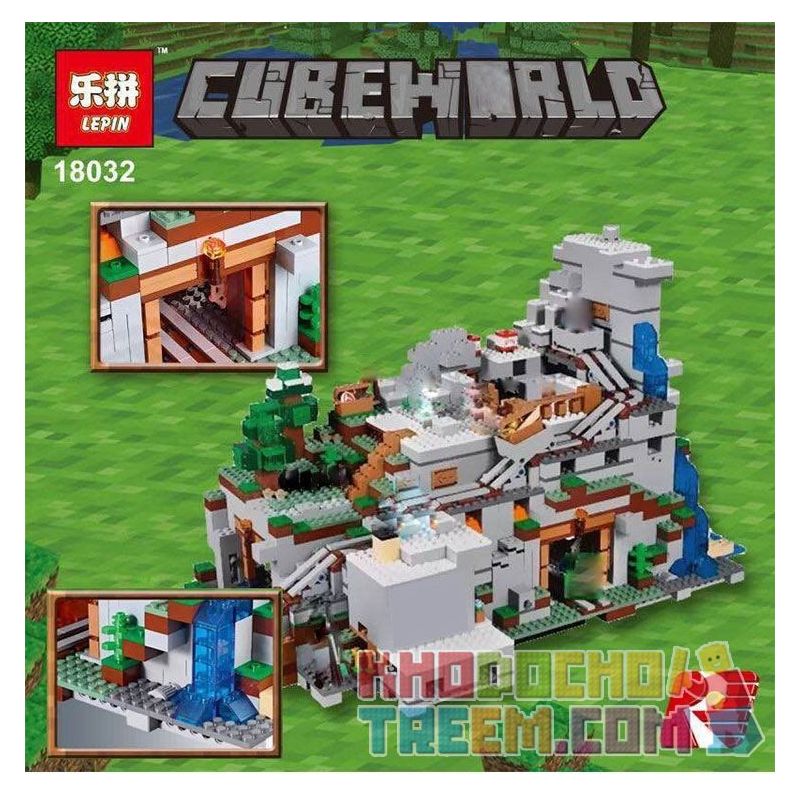 Lepin minecraft hot sale mountain cave