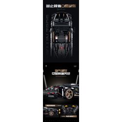 SMALL ANGLE JD064 XE THỂ THAO XANH bộ đồ chơi xếp lắp ráp ghép mô hình Racers Đua Tốc Độ 332 khối