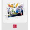 QuanGuan 100293 Quan Guan 100293 XE TĂNG ĐỨC VÀ LIÊN XÔ LẮP RÁP 4 LOẠI TIGER HẠNG TRUNG PANTHER NẶNG KV-1 KV-2 bộ đồ chơi xếp lắp ráp ghép mô hình Military Army Quân Sự Bộ Đội 850 khối