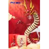 QuanGuan 100293 Quan Guan 100293 XE TĂNG ĐỨC VÀ LIÊN XÔ LẮP RÁP 4 LOẠI TIGER HẠNG TRUNG PANTHER NẶNG KV-1 KV-2 bộ đồ chơi xếp lắp ráp ghép mô hình Military Army Quân Sự Bộ Đội 850 khối
