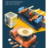 CADA DOUBLEE C51090 51090 XE Ý TƯỞNG TỐC ĐỘ PININFARINA H2 tỷ lệ 1:20 bộ đồ chơi xếp lắp ráp ghép mô hình Racers PININFARINA H2 SPEED Đua Tốc Độ 296 khối