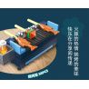 CADA DOUBLEE C51090 51090 XE Ý TƯỞNG TỐC ĐỘ PININFARINA H2 tỷ lệ 1:20 bộ đồ chơi xếp lắp ráp ghép mô hình Racers PININFARINA H2 SPEED Đua Tốc Độ 296 khối