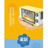 CADA DOUBLEE C51090 51090 XE Ý TƯỞNG TỐC ĐỘ PININFARINA H2 tỷ lệ 1:20 bộ đồ chơi xếp lắp ráp ghép mô hình Racers PININFARINA H2 SPEED Đua Tốc Độ 296 khối
