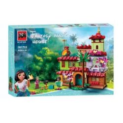 WEILE CREATION 6028 THỊ TRẤN XOA DỊU NỖI LO NGÔI NHÀ GỖ TRONG RỪNG bộ đồ chơi xếp lắp ráp ghép mô hình Creator FOREST CABIN Sáng Tạo 1486 khối