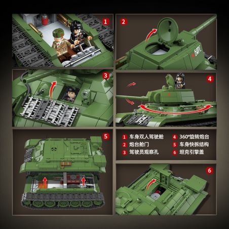 WOMA C4000 4000 MECHA BỐN TRONG MỘT bộ đồ chơi xếp lắp ráp ghép mô hình MECHA TEAM 754 khối