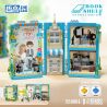 LE YI 88095 SÚNG TRƯỜNG ONG M4A1 bộ đồ chơi xếp lắp ráp ghép mô hình Military Army Quân Sự Bộ Đội 452 khối