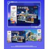 MINGDI LEIBAO K0664 0664 BẦU TRỜI TRONG MƠ MÁY BAY MÀU ĐỎ bộ đồ chơi xếp lắp ráp ghép mô hình City Thành Phố 300 khối