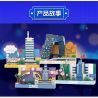 MINGDI LEIBAO K0664 0664 BẦU TRỜI TRONG MƠ MÁY BAY MÀU ĐỎ bộ đồ chơi xếp lắp ráp ghép mô hình City Thành Phố 300 khối
