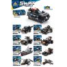 MINGDI LEIBAO 8705 XE ĐỊA HÌNH ĐIỀU KHIỂN TỪ XA BLACKHAWK tỷ lệ 1:24 bộ đồ chơi xếp lắp ráp ghép mô hình Technic Kỹ Thuật Công Nghệ Cao Mô Hình Phương Tiện 301 khối