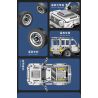 MINGDI LEIBAO 8706 XE ĐỊA HÌNH SÓI BẠC ĐIỀU KHIỂN TỪ XA tỷ lệ 1:24 bộ đồ chơi xếp lắp ráp ghép mô hình Technic Kỹ Thuật Công Nghệ Cao Mô Hình Phương Tiện 296 khối