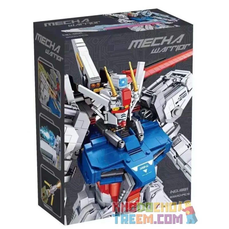 66 771 881 non Lego LÊN ĐẾN bộ đồ chơi xếp lắp ráp ghép mô hình Gundam Đại Chiến Gundam 6500 khối