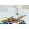 KAIDO KD99043 99043 ÁNH SÁNG BAN ĐÊM HÀNH TRÌNH GIỮA CÁC VÌ SAO bộ đồ chơi xếp lắp ráp ghép mô hình STAR TREK