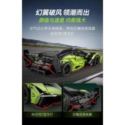 CADA DOUBLEE C63009 63009 XE THỂ THAO MA QUÁI tỷ lệ 1:10 bộ đồ chơi xếp lắp ráp ghép mô hình Technic Kỹ Thuật Công Nghệ Cao Mô Hình Phương Tiện 1817 khối