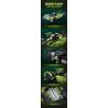 CADA DOUBLEE C63009 63009 XE THỂ THAO MA QUÁI tỷ lệ 1:10 bộ đồ chơi xếp lắp ráp ghép mô hình Technic Kỹ Thuật Công Nghệ Cao Mô Hình Phương Tiện 1817 khối