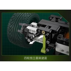 CADA DOUBLEE C63009 63009 XE THỂ THAO MA QUÁI tỷ lệ 1:10 bộ đồ chơi xếp lắp ráp ghép mô hình Technic Kỹ Thuật Công Nghệ Cao Mô Hình Phương Tiện 1817 khối