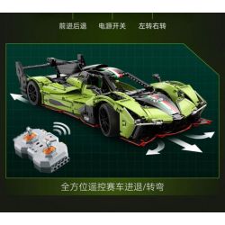 CADA DOUBLEE C63009 63009 XE THỂ THAO MA QUÁI tỷ lệ 1:10 bộ đồ chơi xếp lắp ráp ghép mô hình Technic Kỹ Thuật Công Nghệ Cao Mô Hình Phương Tiện 1817 khối