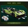 CADA DOUBLEE C63009 63009 XE THỂ THAO MA QUÁI tỷ lệ 1:10 bộ đồ chơi xếp lắp ráp ghép mô hình Technic Kỹ Thuật Công Nghệ Cao Mô Hình Phương Tiện 1817 khối