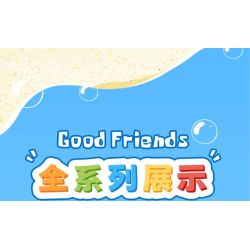 AREA-X AB0050 0050 NHỮNG NGƯỜI BẠN THÂN NHẤT CỦA SPONGEBOB BOX2.0 CHÚA TỂ BIỂN CẢ bộ đồ chơi xếp lắp ráp ghép mô hình Movie & Game GOOD FRIENDS Phim Và Trò Chơi