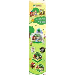 AREA-X AB0051 0051 SPONGEBOB FRIENDS BOX2.0 NHÀ HÀNG DỨA bộ đồ chơi xếp lắp ráp ghép mô hình Movie & Game GOOD FRIENDS Phim Và Trò Chơi