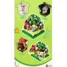 AREA-X AB0051 0051 SPONGEBOB FRIENDS BOX2.0 NHÀ HÀNG DỨA bộ đồ chơi xếp lắp ráp ghép mô hình Movie & Game GOOD FRIENDS Phim Và Trò Chơi